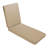 Outdoor 3'' Chaise Lounge Seat / Back Cushion-70178243-70178240