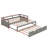 Twin Daybed With Trundle, Extendable Design-1443908144