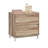 Lateral File With Two Drawers, Acacia Finish