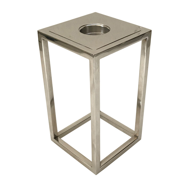 Aluminum Tabletop, 8" H x 4.3" W x 4.3" D