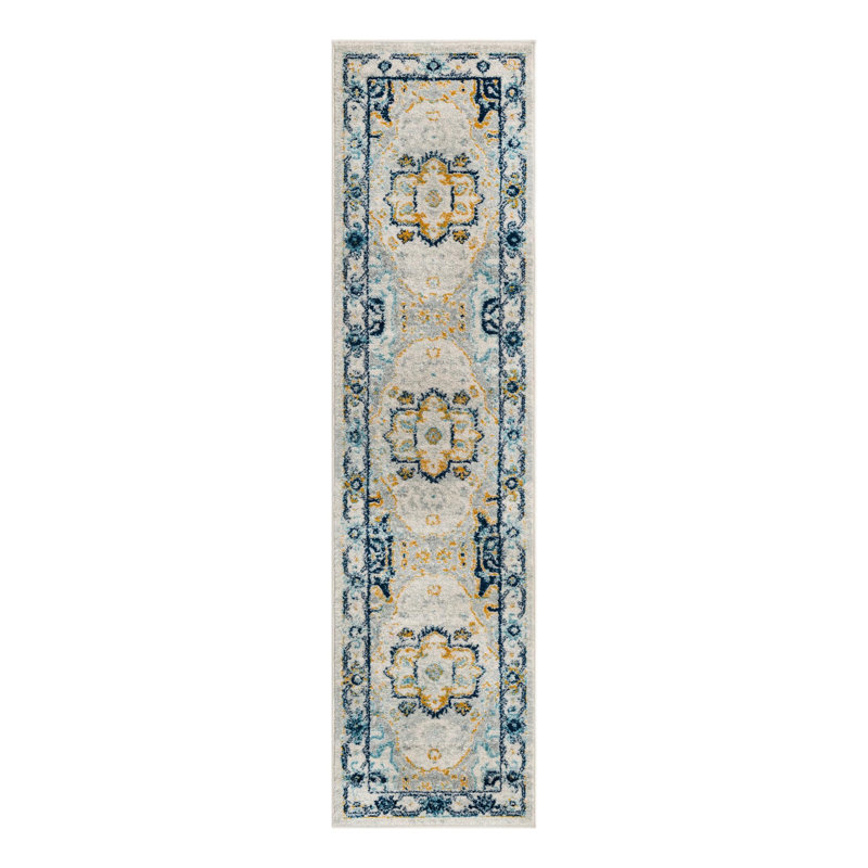 Hagedorn Oriental Area Rug, Runner 2'11" x 16', Gray