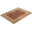 Tapis unique en laine noué à la main 9 pi 1 po x 11 pi 10 po Ruban