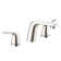 Lemora Widespread Bathroom Faucet with Drain Assembly