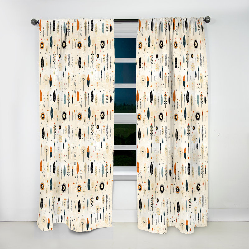 Rideau obscurcissant Boho II, L 52 po x L 63 po