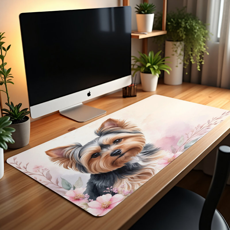 Polyester Desk Pad, 23.6x13.8