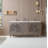 Emir 72'' Natural Oak Veener Plywood Bathroom Vanity with Engineered Quartz Top-98877262