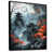 Black Floater Framed