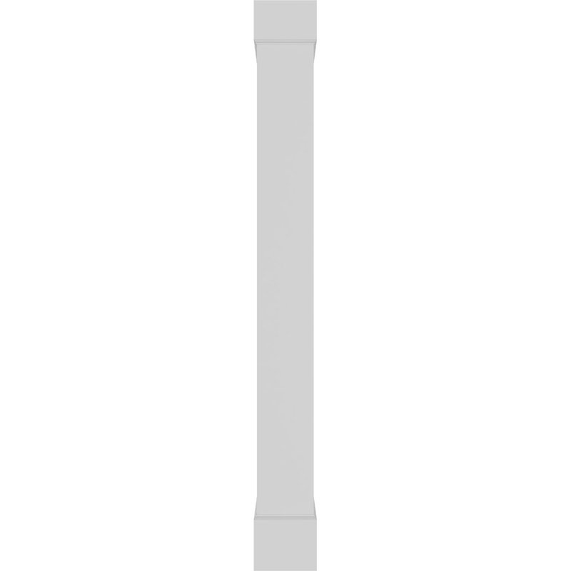 Square Non-Tapered Smooth  Endura-Craft Column Wrap Kit, Standard Capital & Base