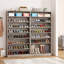 Armoire à chaussures grise 31,49 po-2070508804