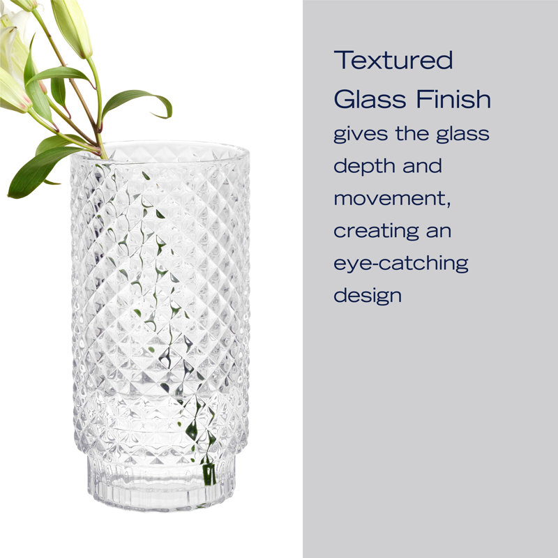 Mikasa Trellis Vase, 10.75 Inch