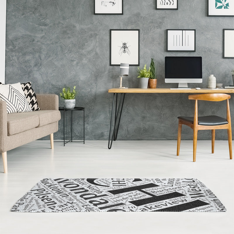 Chenille Indoor Rug, Rectangle 4' x 6'