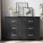 Commode double 6 tiroirs 47,2 po Antasek-217205497