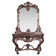 La Vendange Console Table And Mirror Set
