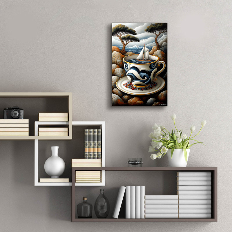 Art mural en verre acrylique, "12" x 16 ", H 24 po x l 16 po x P 0,2 po