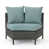Green Cushion/Gray Frame