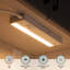 Luminaire sous-meuble à DEL EdgeForm de 12 po, à intensité variable et connectable, en aluminium, câblé ou à brancher-122950973