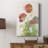 Poppy Play I -Custom Wrapped Gallery Cavas