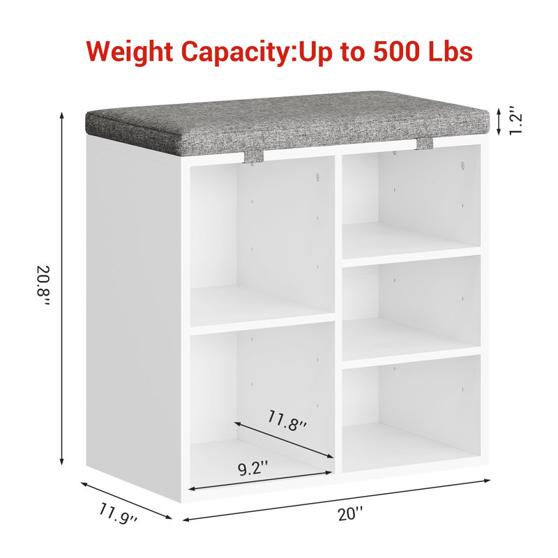 5 Pair Shoe Rack