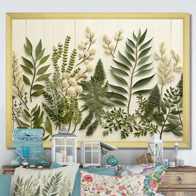 Art sur toile Herbes Chive Symphony 3