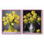 FLORAL Series DCCXCIV-Impression encadrée de qualité supérieure - prête à être accrochée - aucun clou requis - aucun clou requis-107998956-107998950