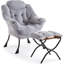 Fauteuil avec repose-pieds Lazy-1359667029