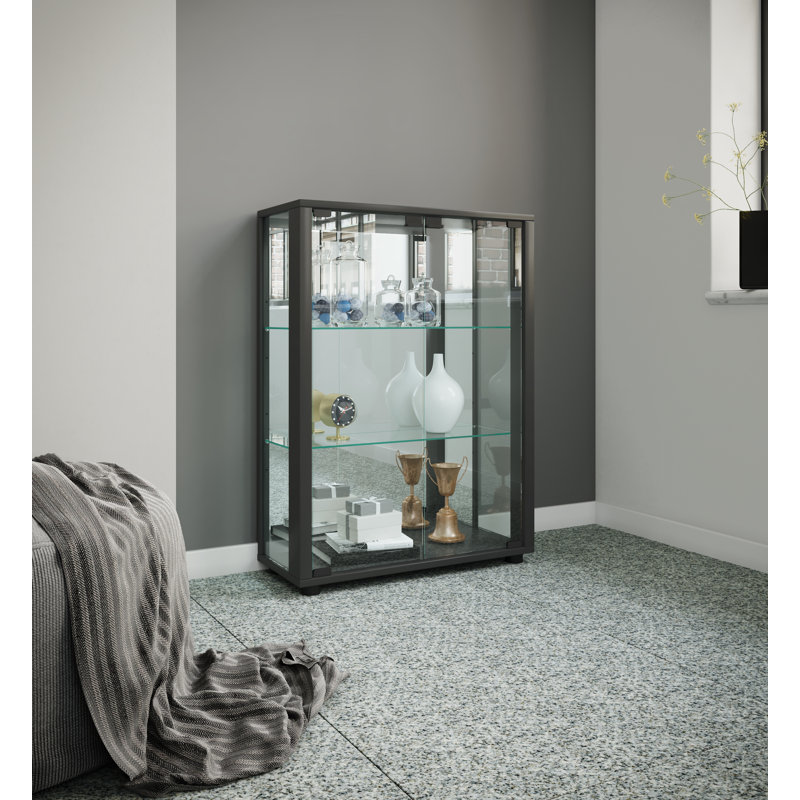 Ceeva Display Cabinet, Yes, Black