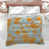 Gris / floral orange