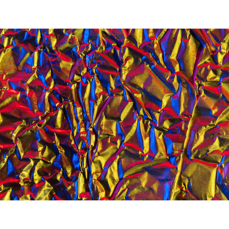 Aluminium Foil Print by Philippe Monthoux, Black Framed Paper, 17.25" H x 21.25" W