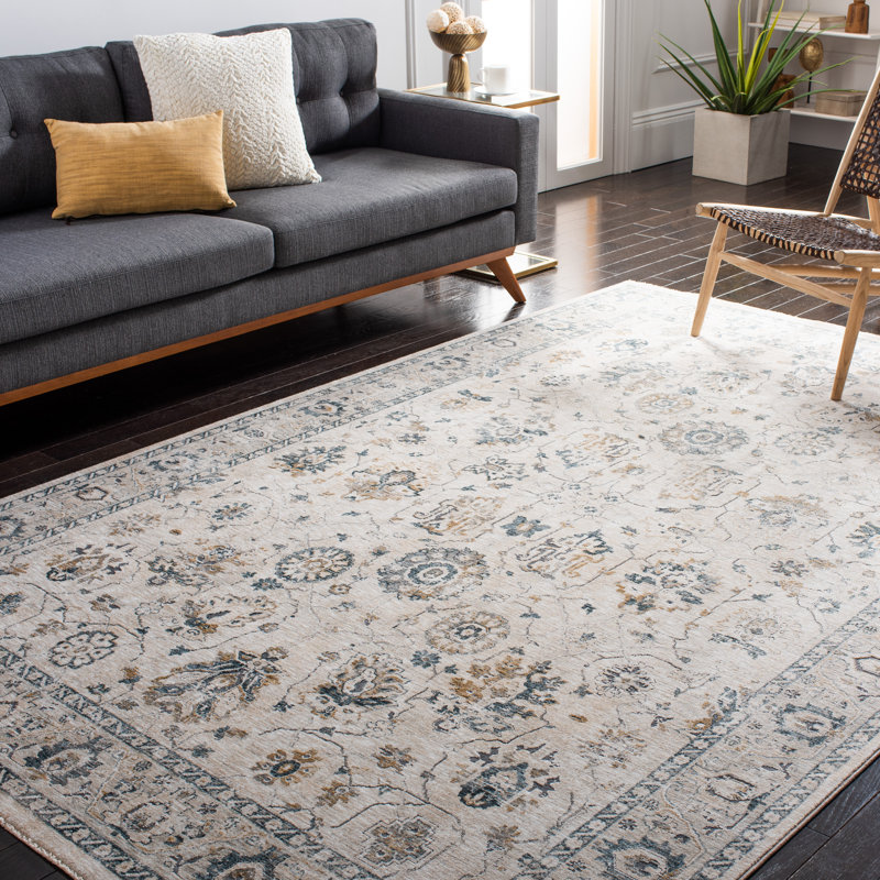 Tapis ivoire / beige clair Dream 727, Tapis de couloir 2 pi x 8 pi
