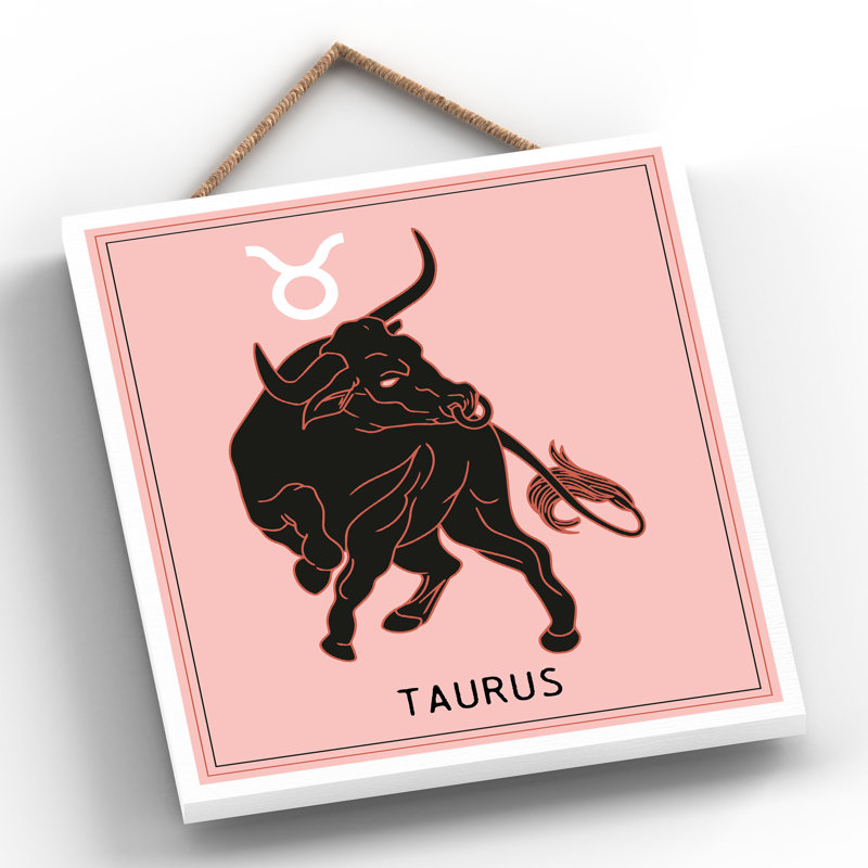Kana Zodiac Wall Decor on Solid Wood