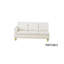 Ensemble de canapé modulaire en tissu brun foncé avec repose-pieds 3 pièces-69969365-90726398