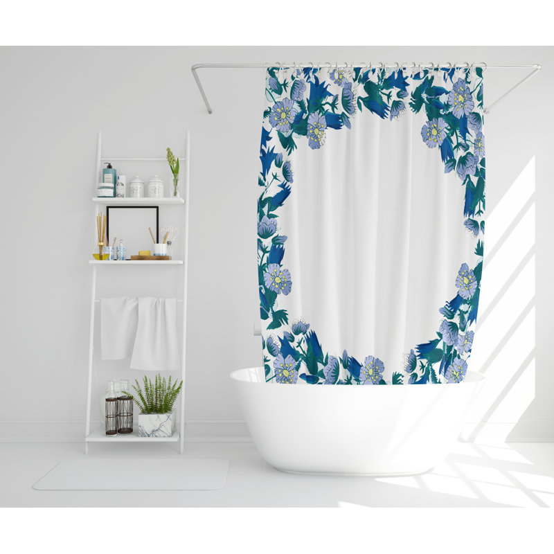 Hornice Polyester Shower Curtain, 168cm H x 168cm W