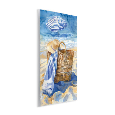 Plaque murale Beach Basket Essentials, design par LSR Design Studio