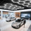 Éclairage de garage hexagonal à DEL, système d'éclairage ultra lumineux 105W 11500LM, blanc froid 6500K, plafonnier en nid d'abeille bricolage, version économique, modèle grand et lumineux