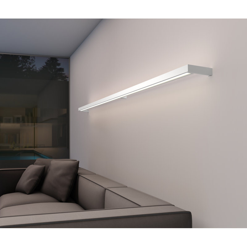 Thin-Line 1 - Light LED Bath Bar, Satin White