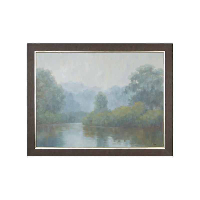 Whispered Layers - Peinture encadrée par Cobb