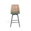 Swivel Upholstered Rattan Back Counter & Bar Stool-32169180