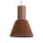 Meier 8" LED Pendant in Coffee-1257593110