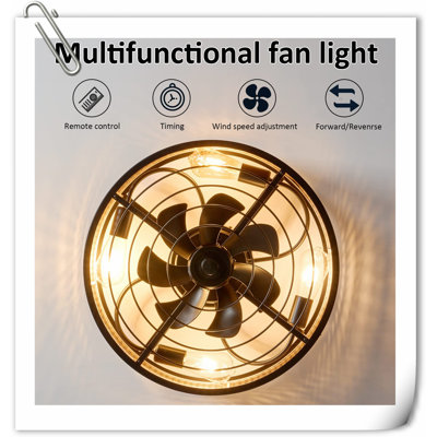 Myhrren Ceiling Fan with LED Lights