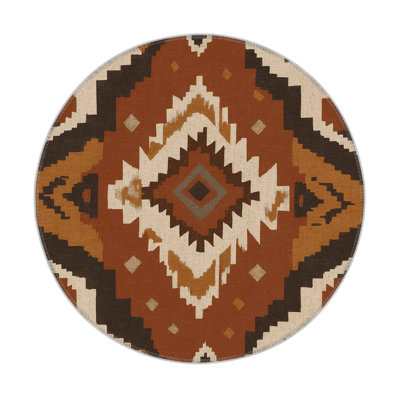 Adobe Maze Indoor And Outdoor Area Rug