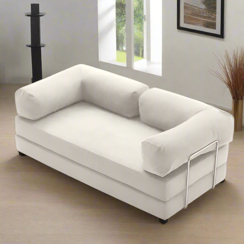 Canapé-lit compact, Blanc