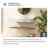 48" Plywood Wall-Mounted Bathroom Vanity Set With Acrylic Integrated Basin