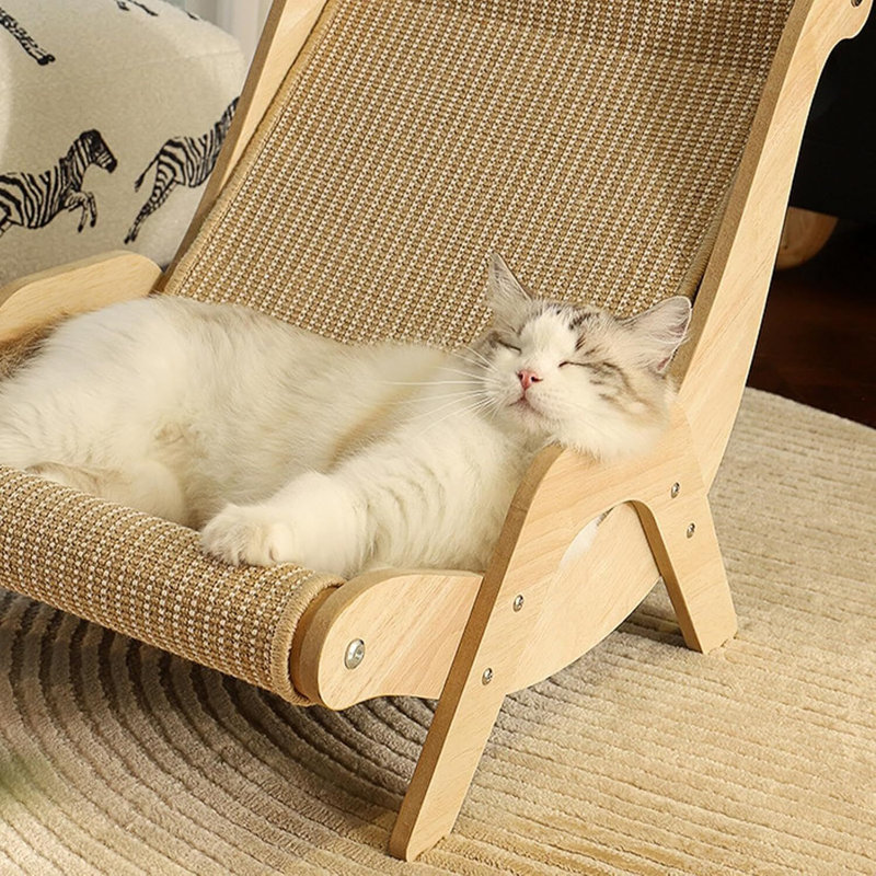 Méridienne à griffes Sisal, Petite taille: L 12,40 po x l 14,57 po