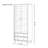 Simple Cream Style Display Cabinet