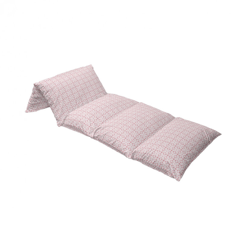 Housse de coussin d'extérieur Tile with Triangles, H 2 po x l 27 po x P 88 po