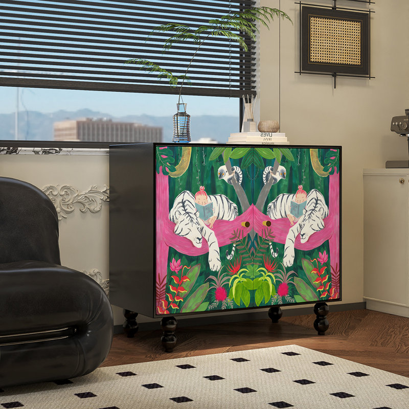 Multi-functional Large Capacity Sideboard