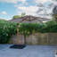 Camora 250cm Lighted Cantilever Parasol-1066735039