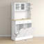 68 po Armoire de rangement pour garde-manger avec station de charge-123954388