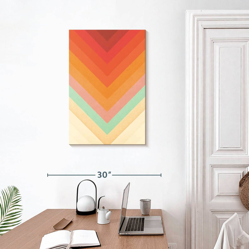 Avery Rainbow Chevrons, 30" H x 20" W