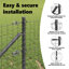 Galvanised Steel Border Fencing-1130120975-1130120446